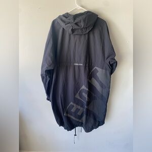 adidas Originals Men's EQT Parka windbreaker Black Medium Full length Hooded